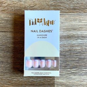 Red Aspen Nail Dashes NEW RETIRED French Tips Lavender French Adina